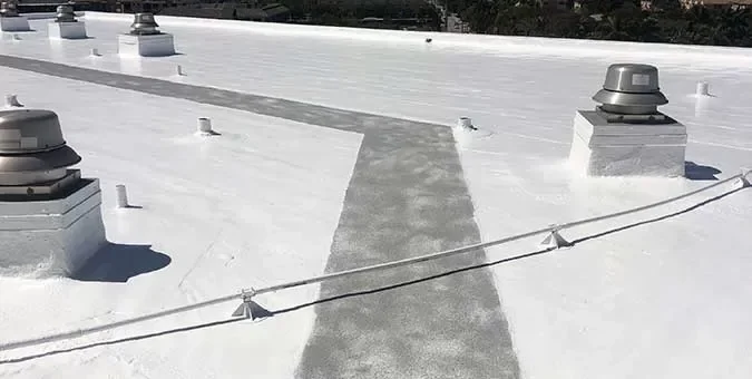 Roof Coating Project for Delray Summit Condominium