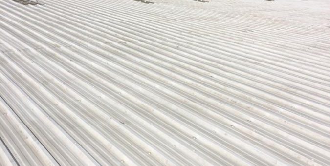 Roof Coating Project for Pride AC in Pompano Beach, FL
