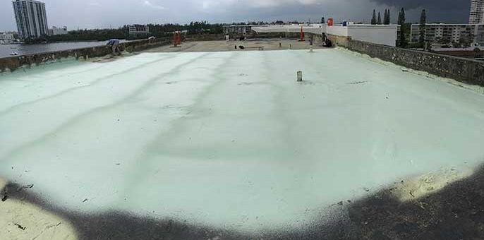 Roof Coating Project at Point East Four Condominiums, Miami, FL