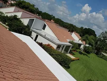 Roof Coating Project for Village of Peppertree in Boca West, FL
