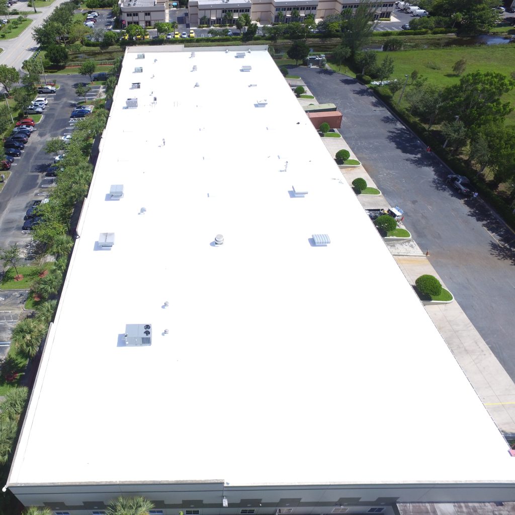 Roofing restoration for large commercial buildings in Ft. Lauderdale, FL